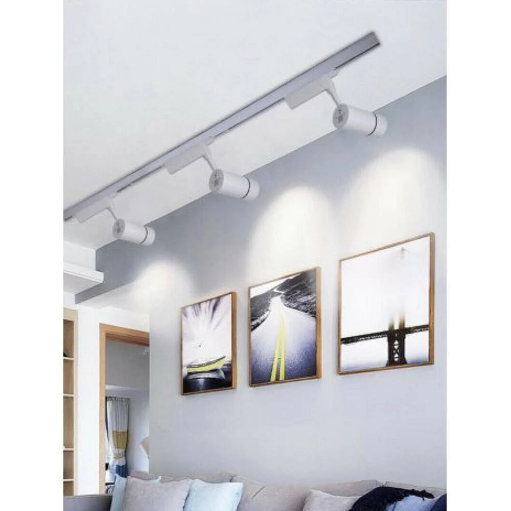 FARO PROIETTORE BINARIO 30W LED COB LUCE 6500K 3000K 4000K F30W-07A FARETTO BIANCO