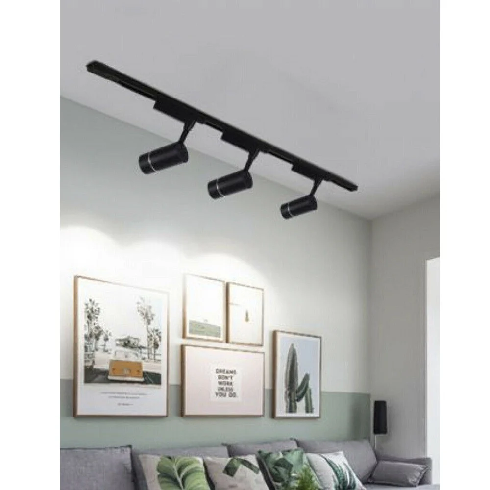 FARO PROIETTORE BINARIO 30W LED COB LUCE 6500K 3000K 4000K FARETTO NERO F30W-07H
