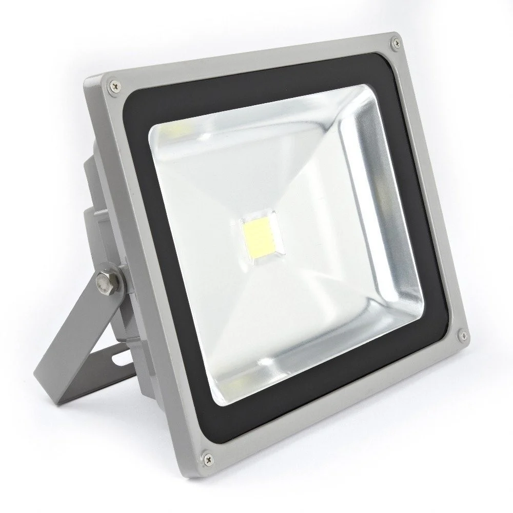 FARO PRROIETTORE A LED DA 20W IP65 PER ESTERNO CON STAFFA A LUCE BIANCA FREDDA - TrAdE Shop Traesio