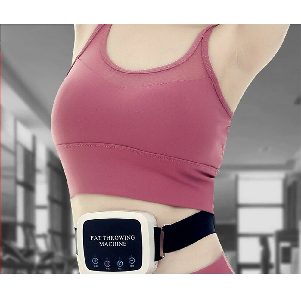 FASCIA CINTURA SNELLENTE DIMAGRANTE VIBRANTE ANTICELLULITE GLUTEI ADDOMINALI 18W - TrAdE Shop Traesio