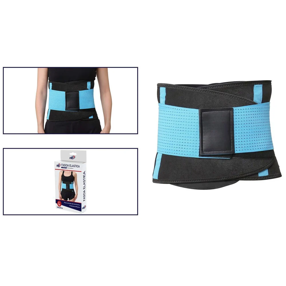 FASCIA LOMBARE SUPPORTO PER LA SCHIENA CINTURA DI SOSTEGNO TRAINER PANCIA UNISEX - TrAdE Shop Traesio