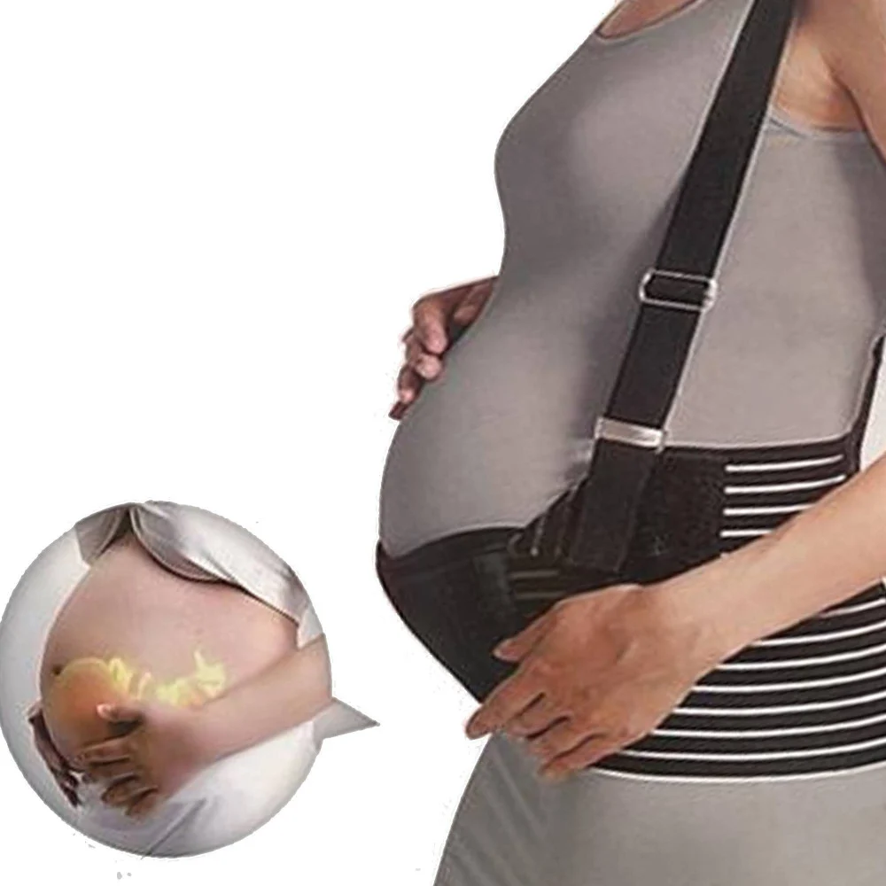 FASCIA SUPPORTO PANCIA SOSTEGNO ADDOMINALE GRAVIDANZA ALLEVIA DOLORI STOMACO - TrAdE Shop Traesio