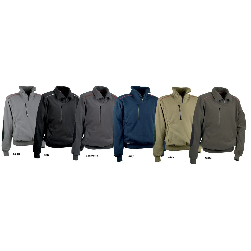 FELPA FAST COFRA ABBIGLIAMENTO DA LAVORO IN PILE ANTI FREDDO MAGLIONE GIACCA - Cofra ®