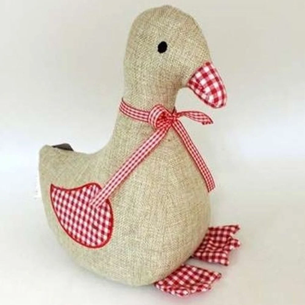 FERMAPORTA FORMA ANATRA DUCK ANATROCCOLO SABBIA BLOCCA VINTAGE SHABBY CHIC - TrAdE Shop Traesio
