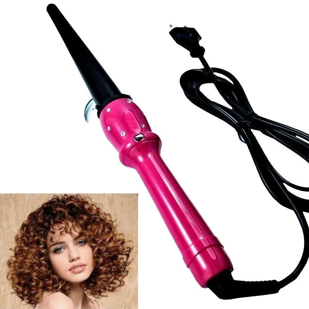 FERRO CONICO PIASTRA ARRICCIACAPELLI PROFESSIONALE PER CAPELLI RICCI ARRICCIA - TrAdE Shop Traesio