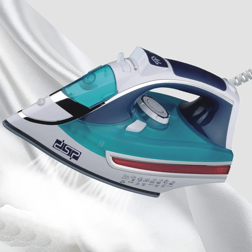 FERRO DA STIRO A VAPORE 2000W CON PIASTRA IN CERAMICA STEAM IRON ANTICALCARE - TrAdE Shop Traesio