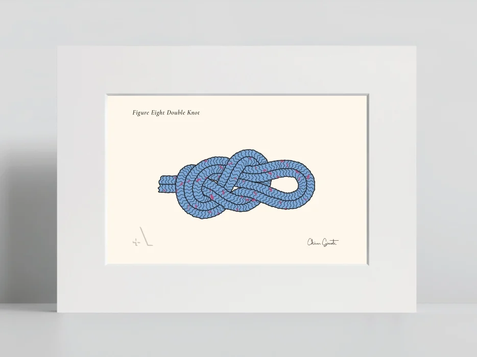 figure eight double knot – nodo savoia - Arredamento marinaresco