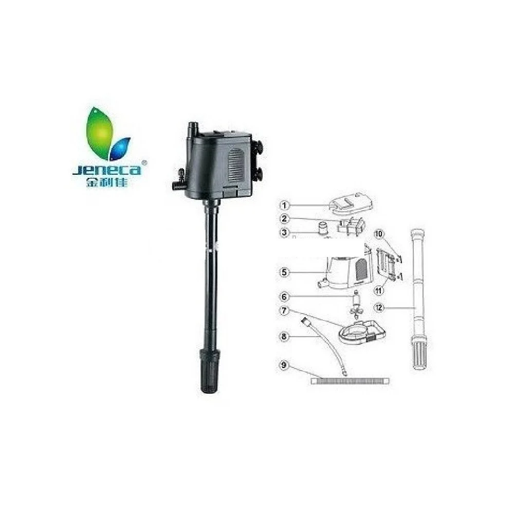 FILTRO INTERNO POMPA SOMMERGIBILE PER ACQUARIO 46W 3000 L/H IPF-4990 JENECA