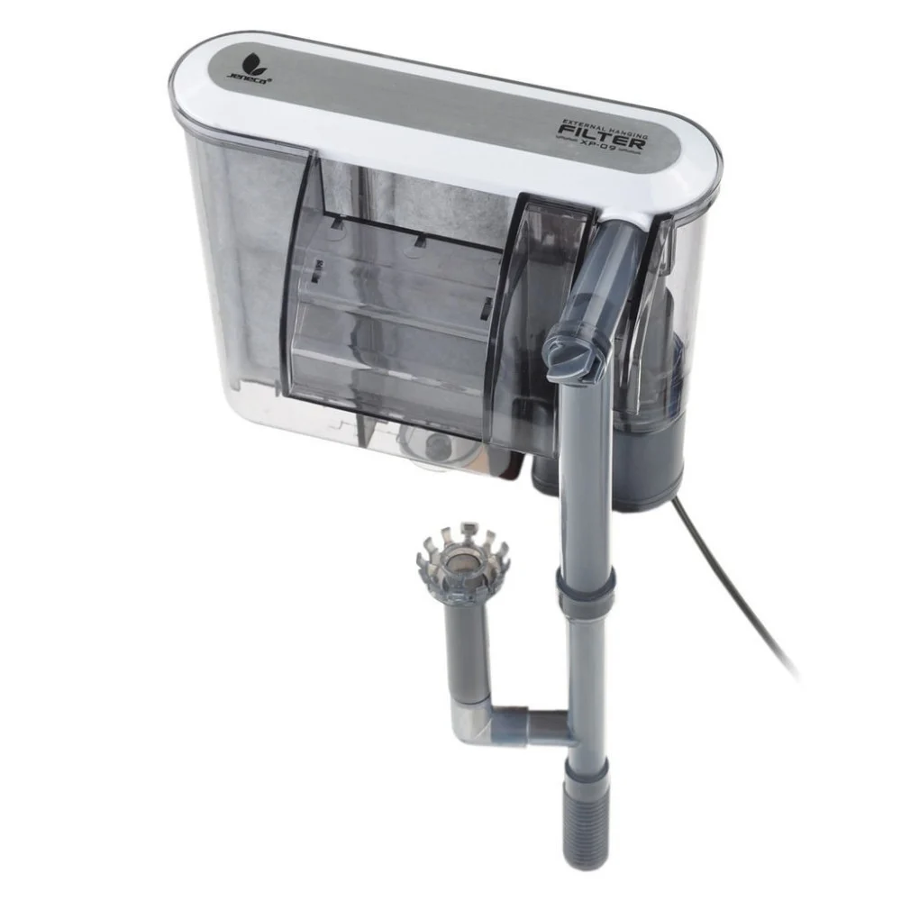 FILTRO PER ACQUARIO ESTERNO Xp-09 DA APPENDERE A SPALLA TRASPARENTE