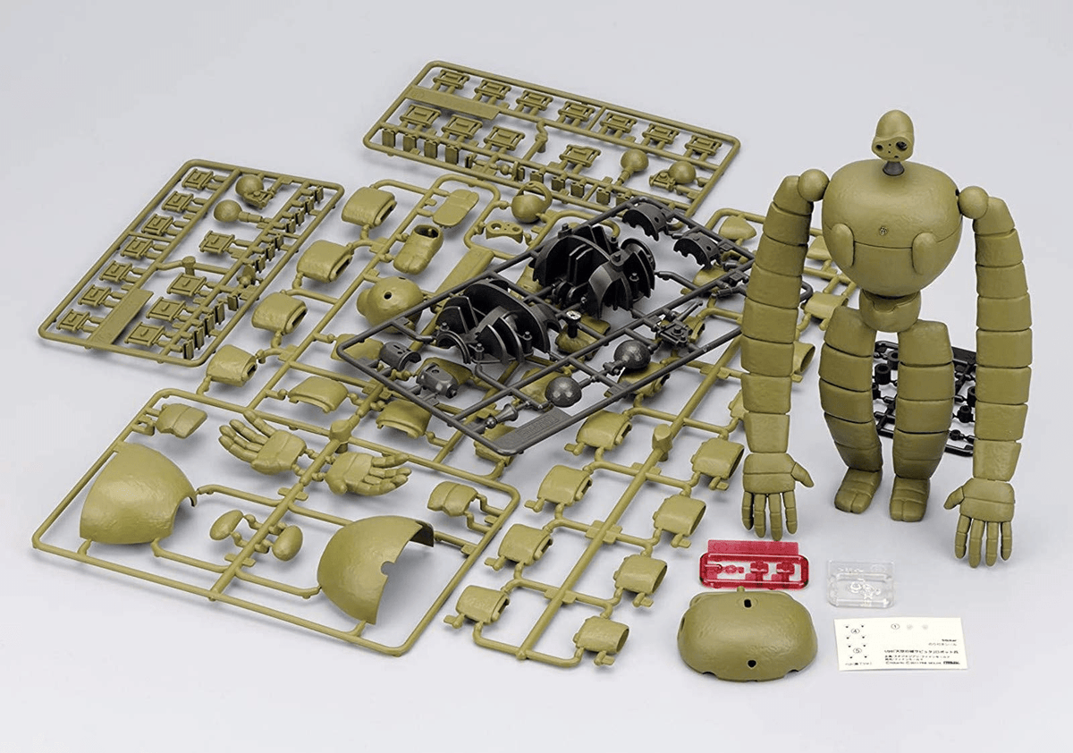 Fine Molds Castello nel Cielo: Modello Robot Giardiniere (Scala 1:20)