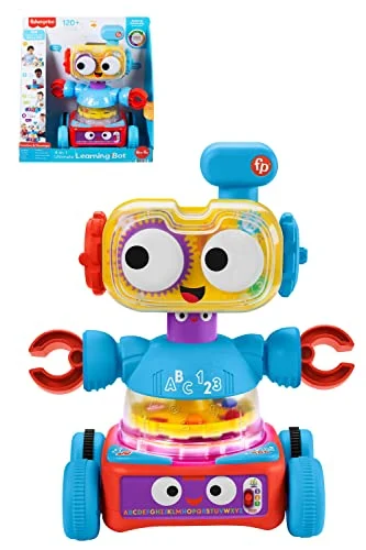 Fisher price Spin to move and chase! spinning learning robot 6months-5yrs GTJ60