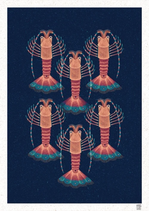 flamenco di cicale - Arredamento marinaresco