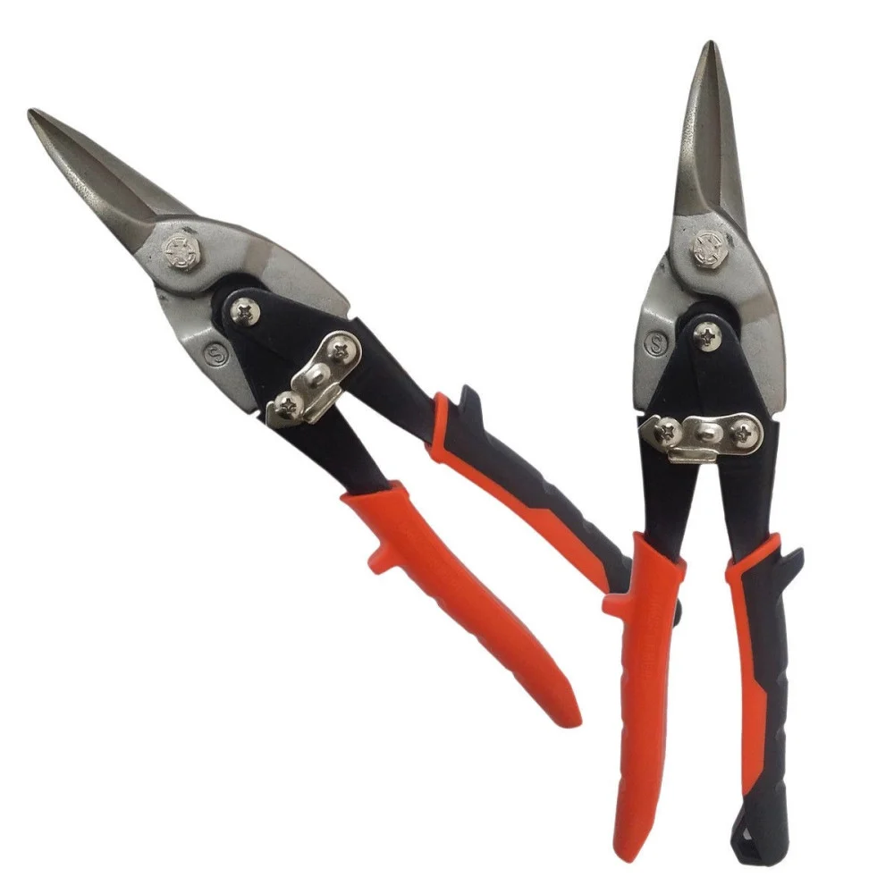 FORBICE FORBICI STAGNO CESOIA PER LAMIERA A TAGLIO DRITTO 50mm 25cm 250mm 10" - TrAdE Shop Traesio