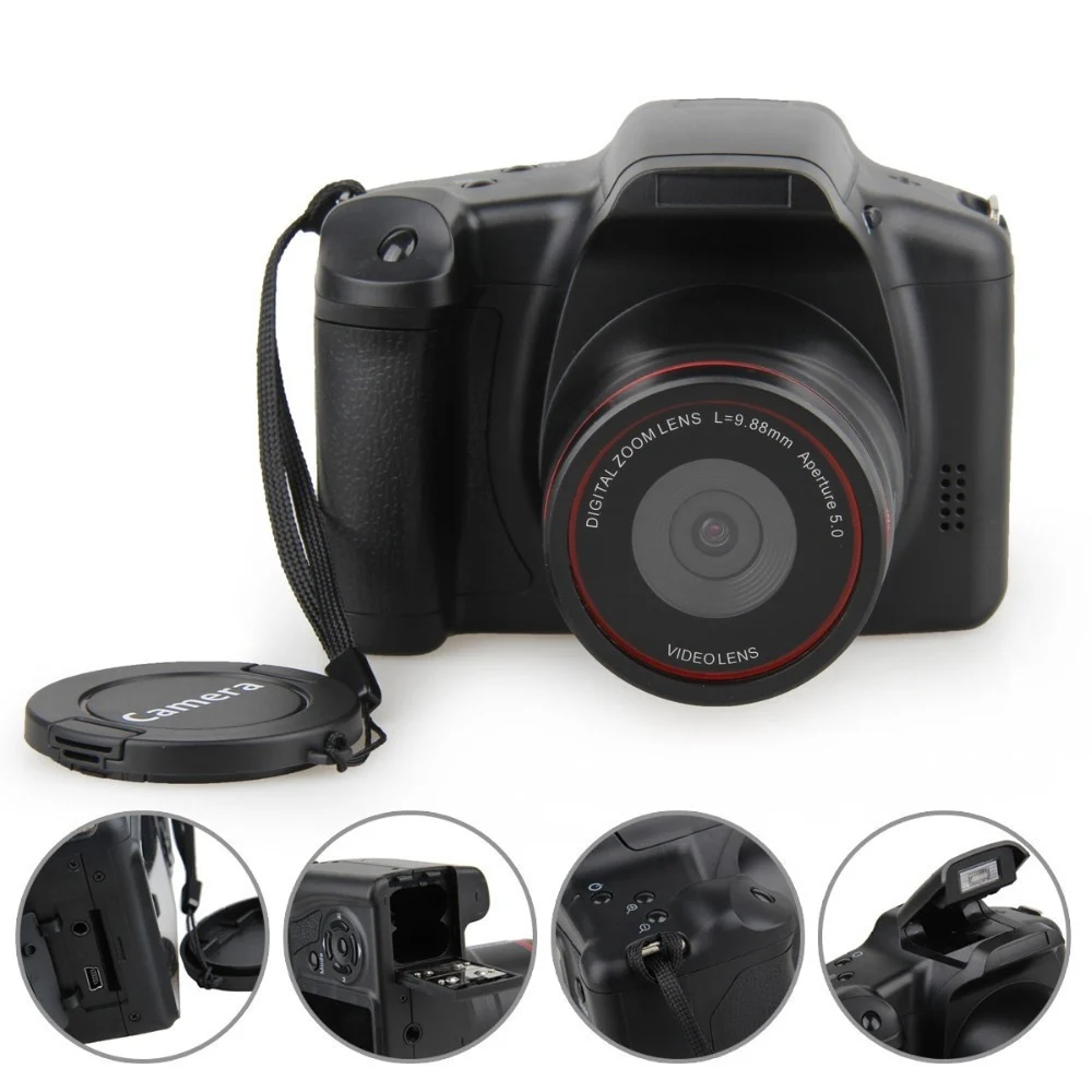 FOTOCAMERA REFLEX DIGITALE CON OBIETTIVO GRANDANGOLRE LENTE IR DISPLAY 12 MPX - TrAdE Shop Traesio