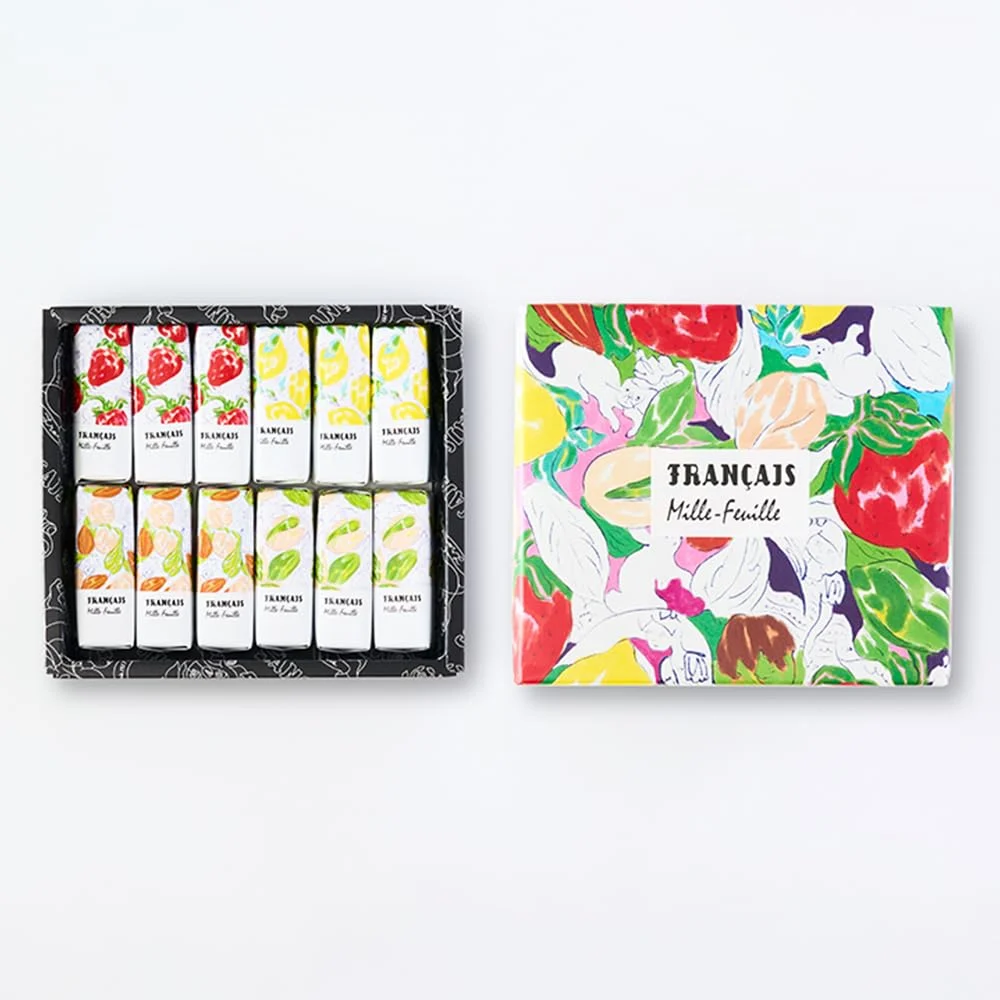Francais Mille-feuille Assortment 12 Pezzi - Dessert Delizioso - Classico