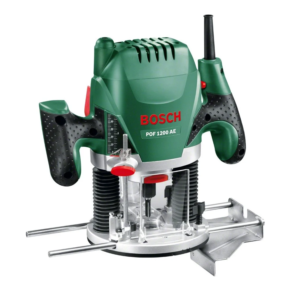 FRESATRICE VERTICALE POF 1200AE PANTOGRAFO 1200W BOSCH REGOLAZIONE ELETTRONICA - Bosch ®