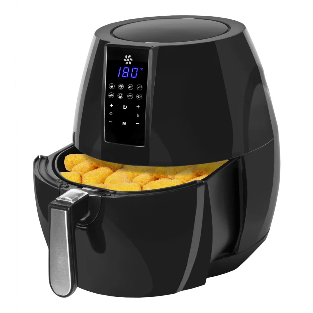 FRIGGITRICE ARIA CALDA DIGITALE SENZA OLIO AIRFRYER 7 LT FRIGGE CUOCE 1800W - TrAdE Shop Traesio