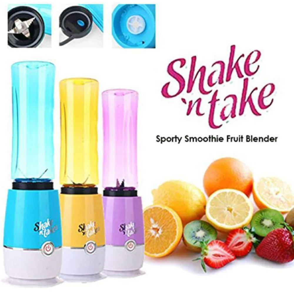 FRULLATORE FRUTTA FRULLA SHAKE N TAKE FRAPPE MILKSHAKE GELATO FITNESS PALESTRA - TrAdE Shop Traesio