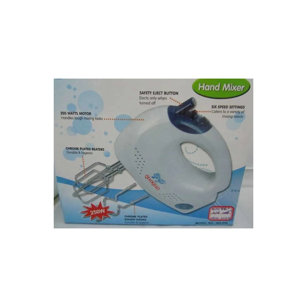 FRULLATORE MIXER SBATTITORE CON DOPPIE FRUSTE 250W SUPER LEGGERO 6 VELOCITA' - TrAdE Shop Traesio