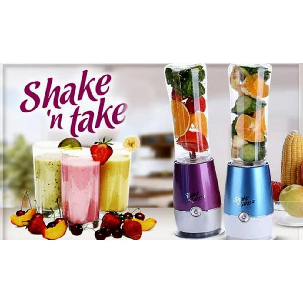 FRULLATORE SHAKE N TAKE 2 FRAPPE FRUTTA MILKSHAKE GELATO FITNESS PALESTRA - TrAdE Shop Traesio