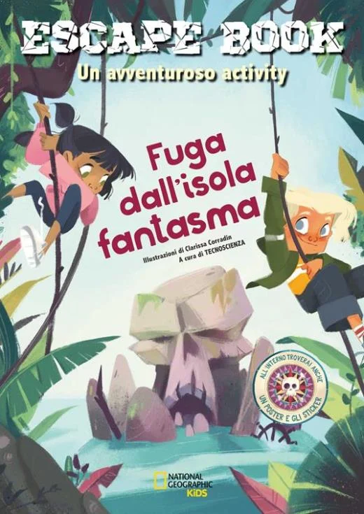 fuga dall’isola fantasma - Libri e DVD