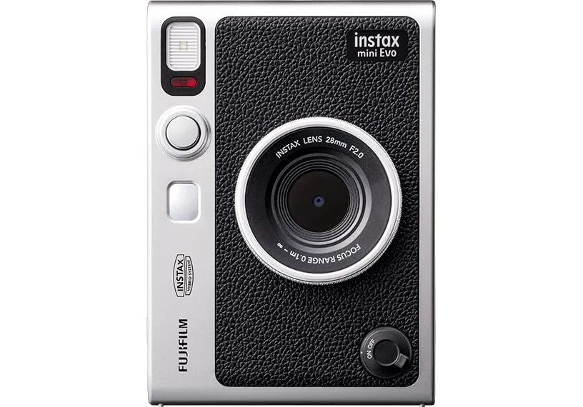 FUJIFILM Cheki Instax Mini Evo Hybrid Camera Type-C Black Model 2023