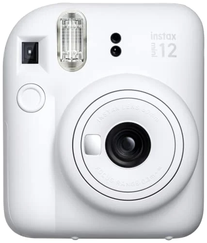 FUJIFILM Instax Mini 12 Instant Camera Clay White INS MINI 12