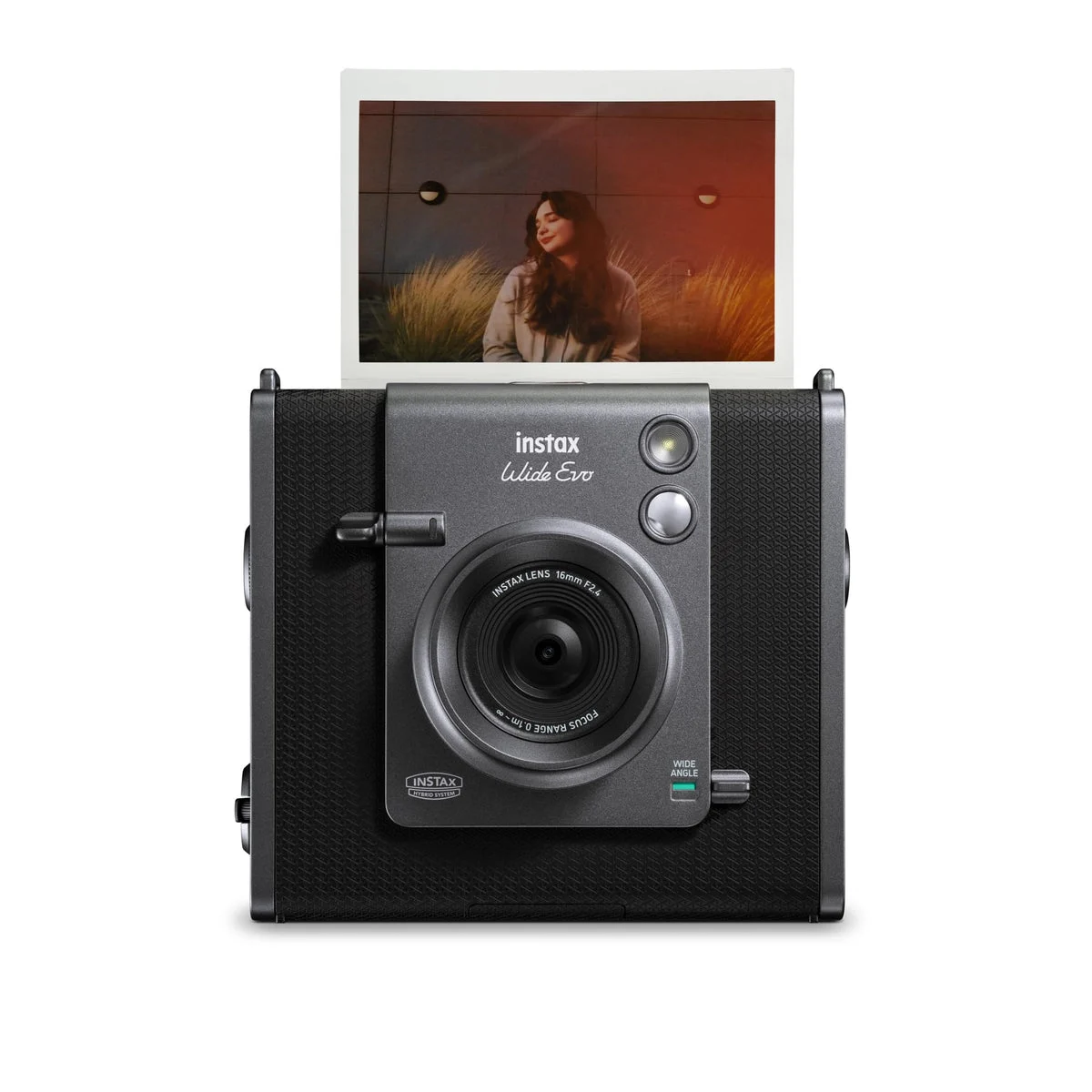 Fujifilm Instax Wide Evo Fotocamera Istantanea Stampa Smartphone INS WIDE EVO Nera