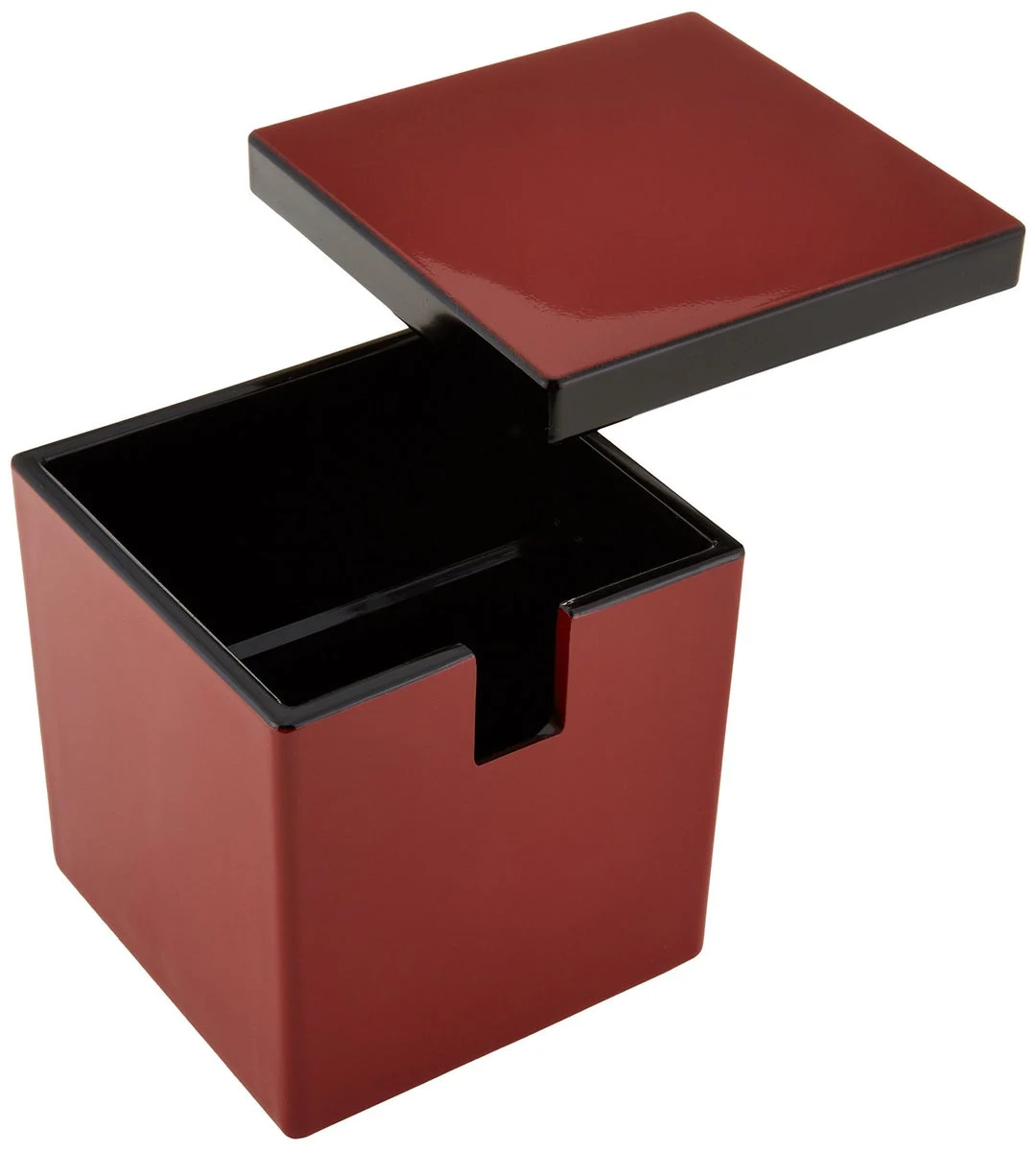 Fukui Craft Contenitore per Pickle Quadrato 37055 Rosso Nero
