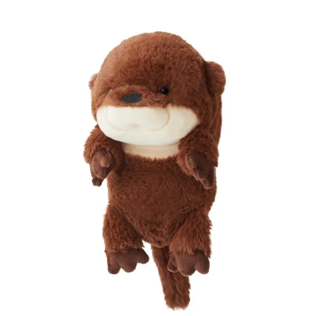 Funbaruzu Peluche lontra da scrivania per bambini Taglia L