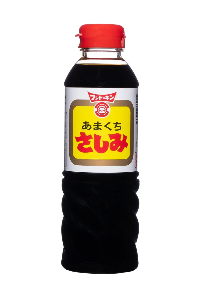 FUNDOKIN Sashimi Soy Sauce with Sweet Sauce Mouth 360ml x 2 bottles - WAFUU JAPAN
