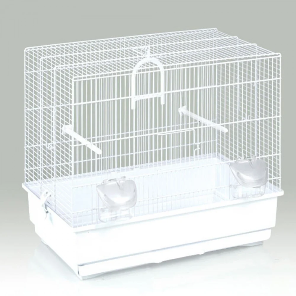 GABBIA PER CANARINI E PICCOLI VOLATILI 60X40X30 CM PASSO RETE 0,10CM - TrAdE Shop Traesio