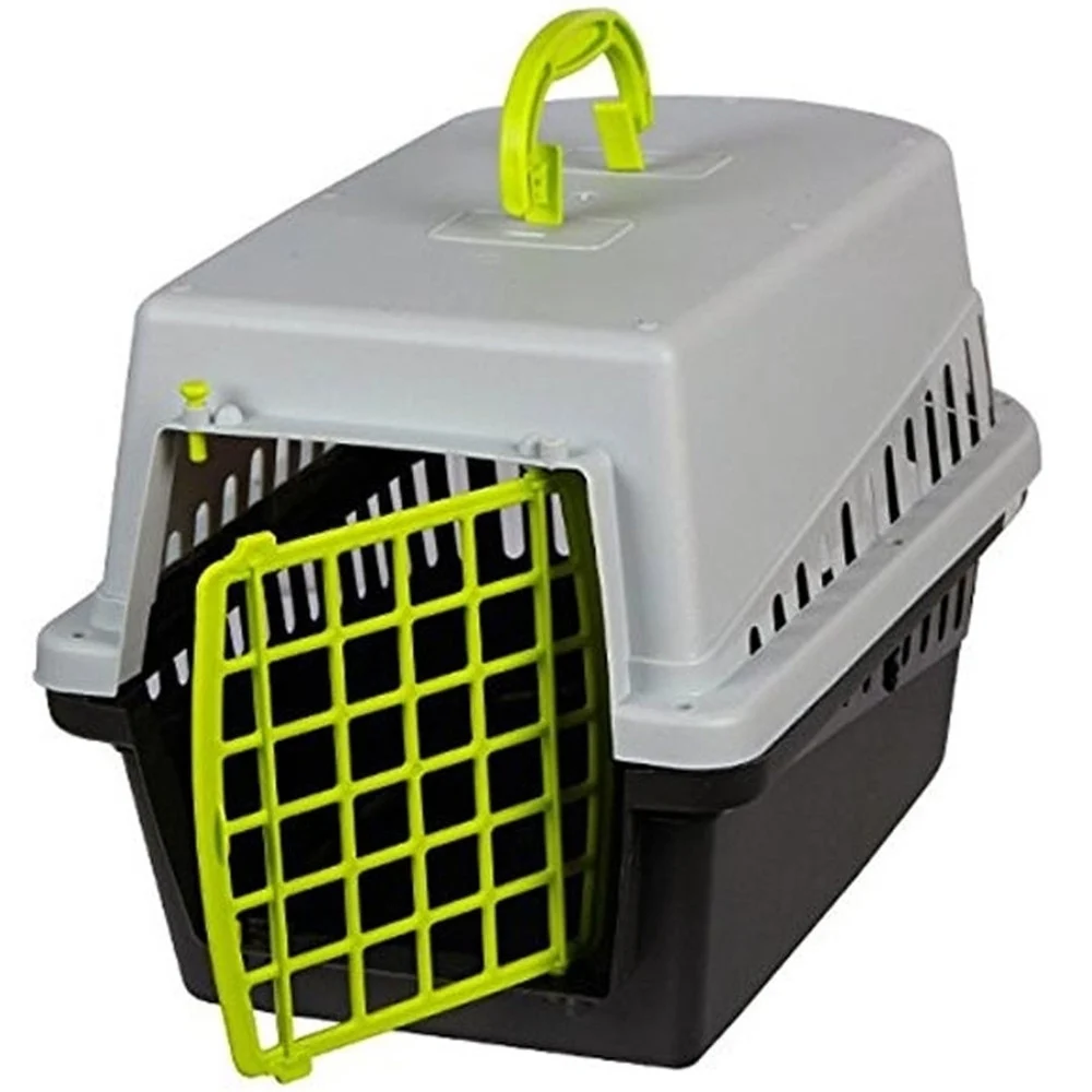 GABBIA TRASPORTINO CUCCIA PER ANIMALI DA TRASPORTO 50X33X32 CM IN VARI COLORI - TrAdE Shop Traesio