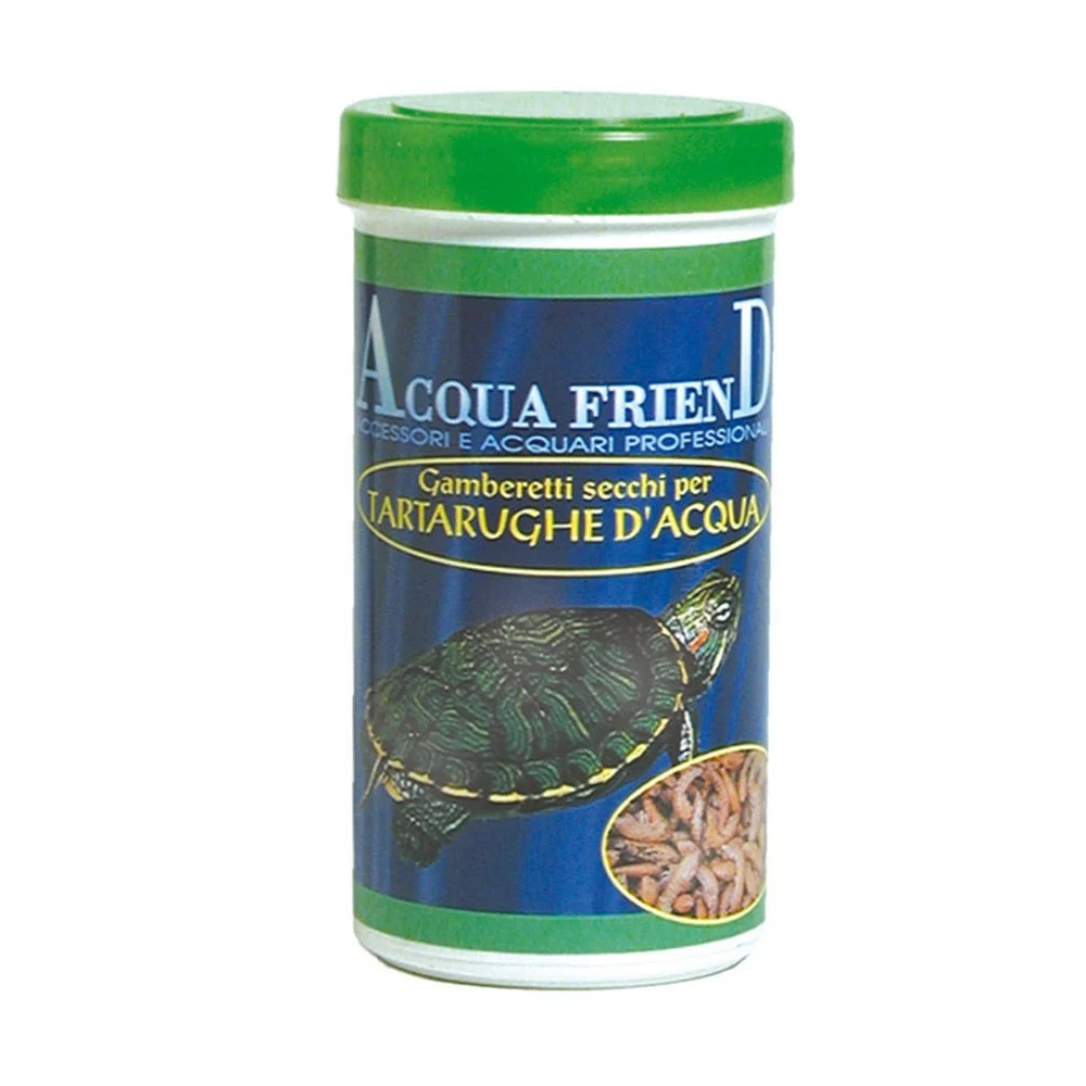 GAMBERETTI SECCHI PER TARTARUGHE ACQUA ACQUATICHE MANGIME PELLET 120GR. GAMMARUS - TrAdE Shop Traesio