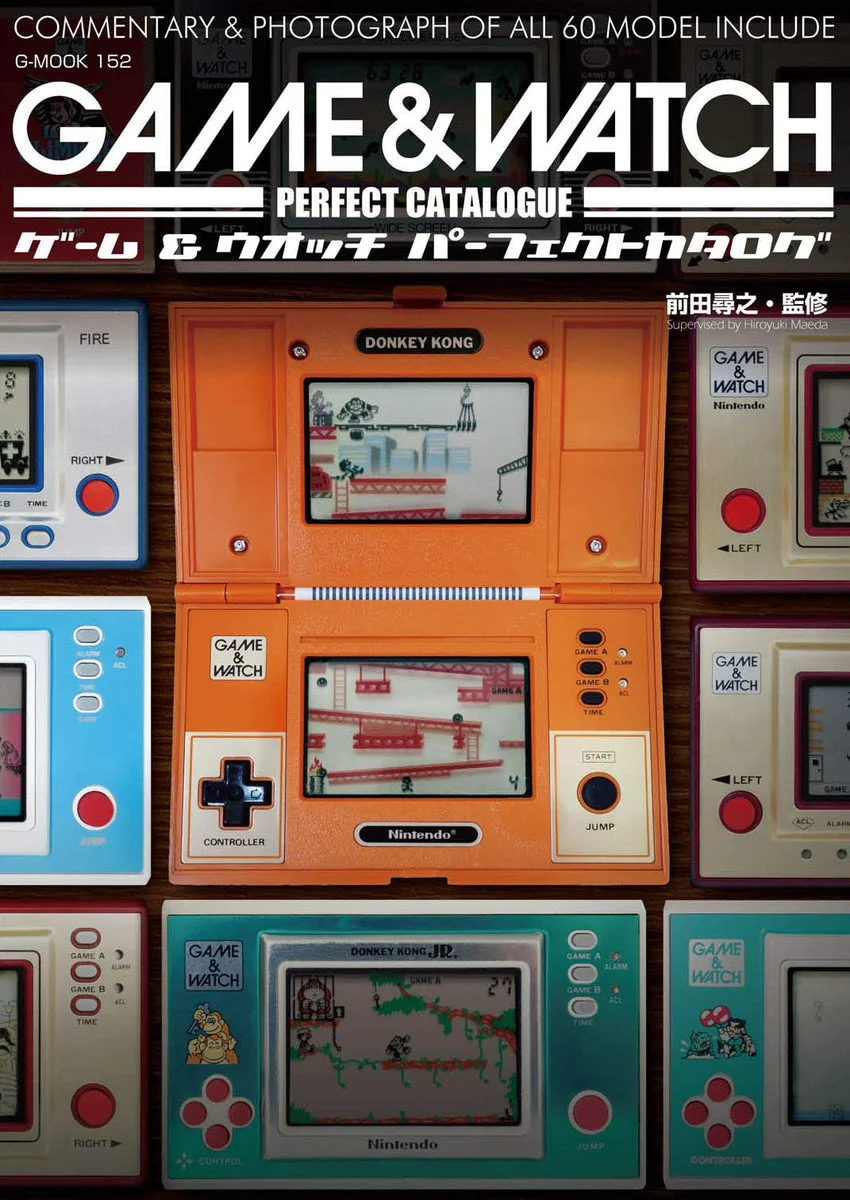 Game & Watch Catalogo completo G-MOOK libro a colori 176 pagine