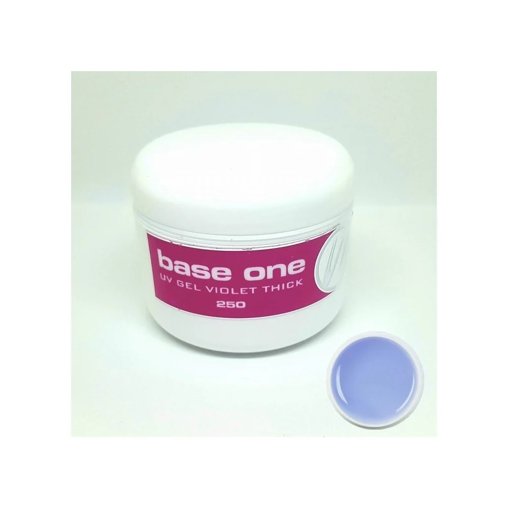 GEL COSTRUTTORE MONOFASICO VIOLA BASE ONE DENSO UV 100g ANTI GIALLO NAIL ART - TrAdE Shop Traesio