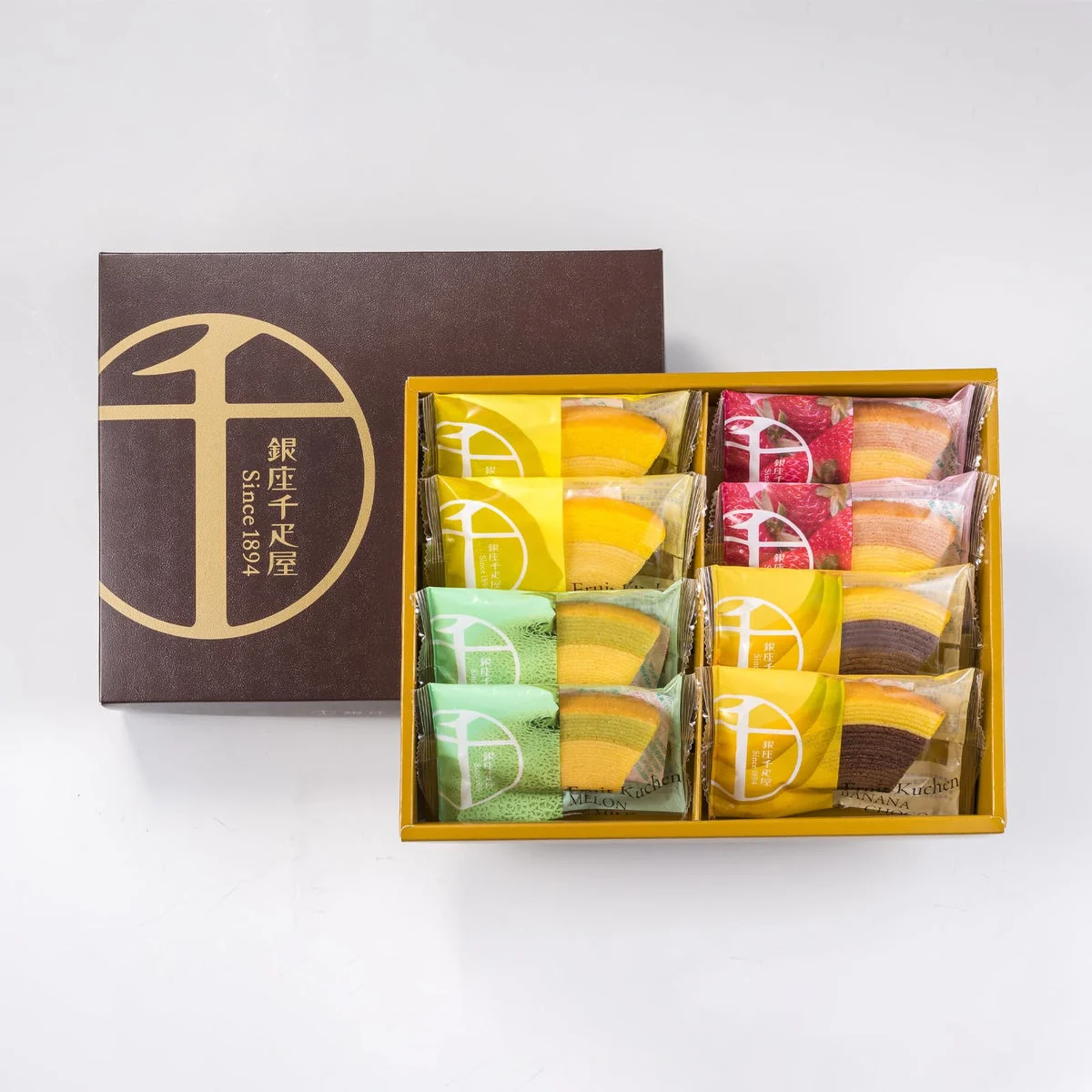 Ginza Sembikiya Fruit Kuchen A (8 pieces) — Gift
