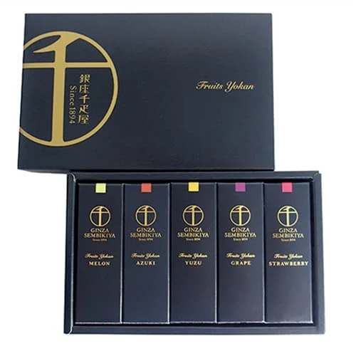 Ginza Sembikiya Fruit Yokan Assortment — Gift Japanese Sweets