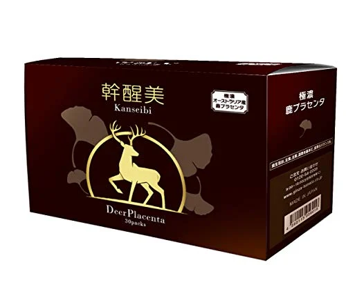 Ginza Tomato Anti-Aging Supplement Deer Placenta 30 Days 30 Capsules