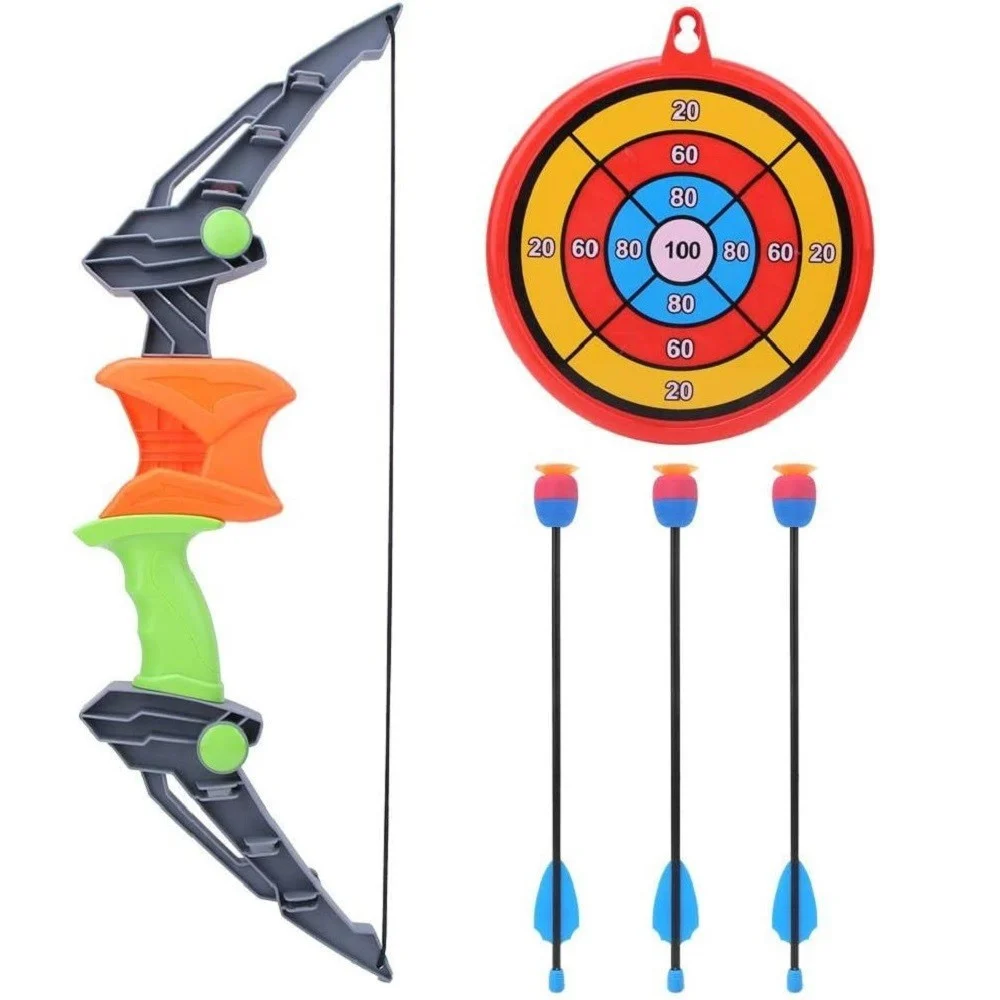 GIOCATTOLO A FORMA DI FRECCIA CON ARCO PER BAMBINI ATTIVITÀ SPORTIVE DA ESTERNO - TrAdE Shop Traesio