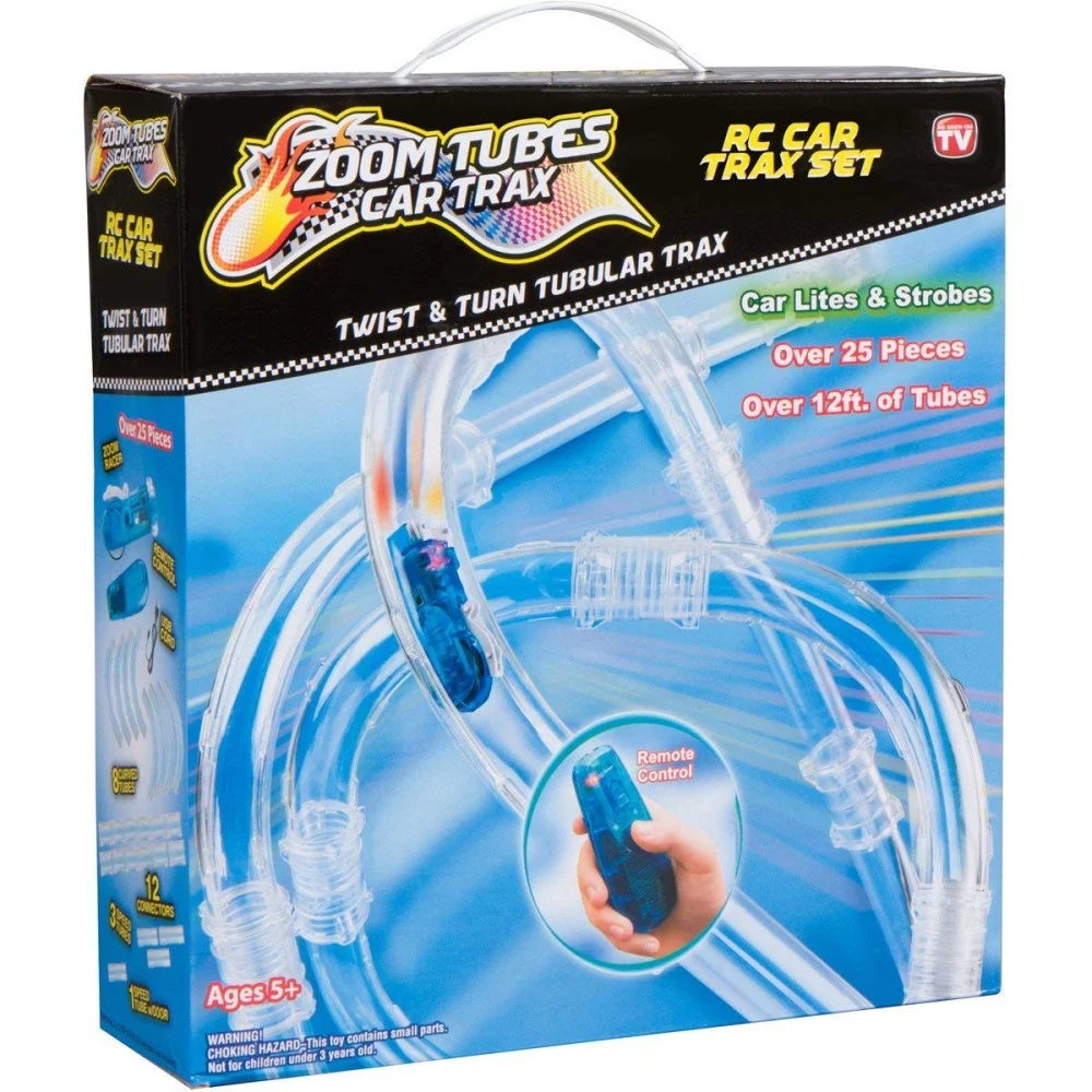 GIOCO GIOCATTOLO ZOOM TUBE RACING TUBO MAGICO PER MACCHININE CON EFFETTO LUCI - TrAdE Shop Traesio