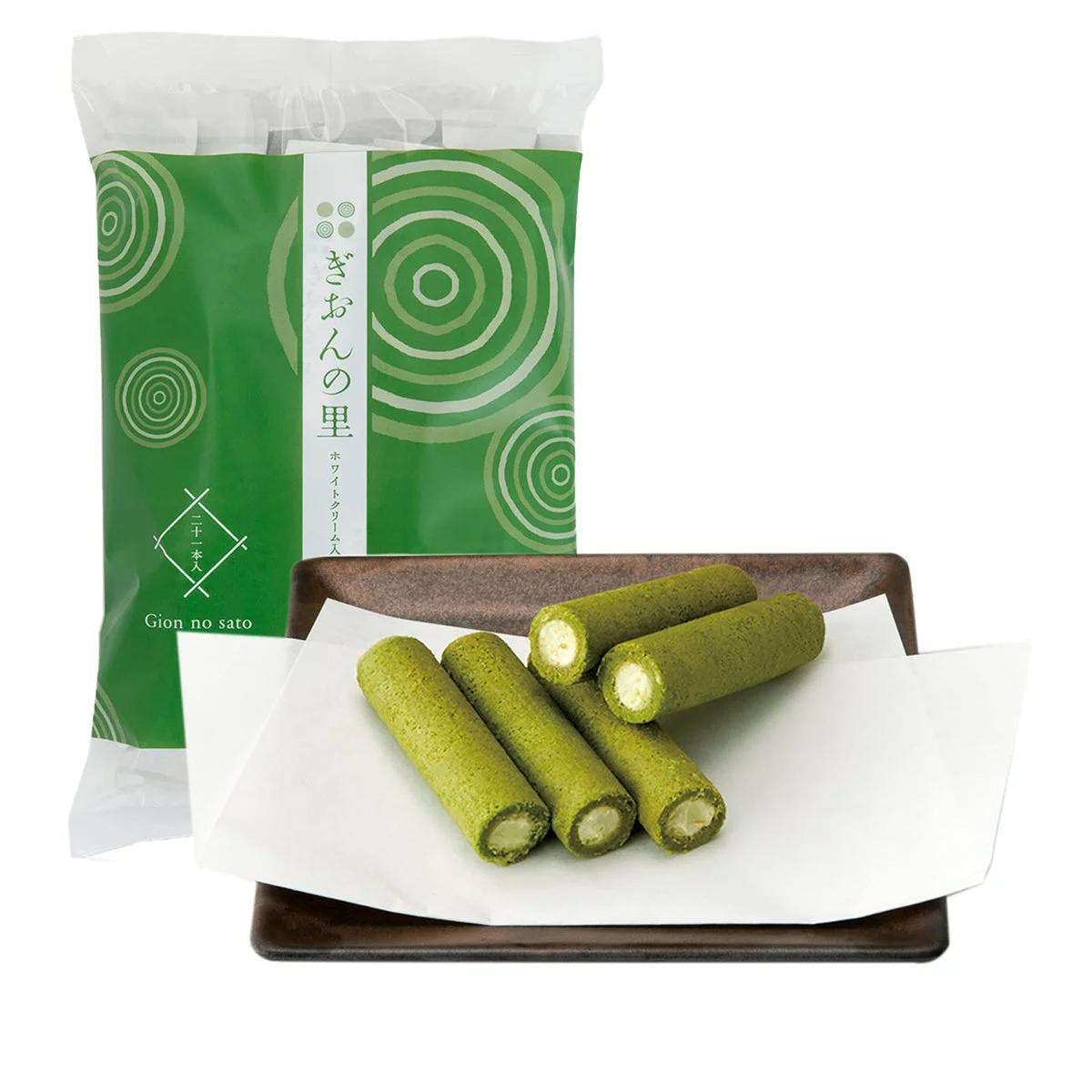 Gion Tsujiri Kyoto Gion no Sato 21pcs Assorted Matcha Sweets Gift Box