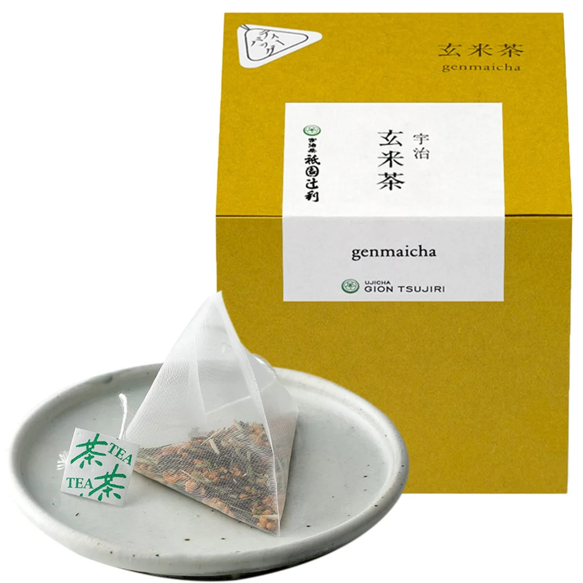 Gion Tsujiri Genmaicha Tea Bags 4g x 17 Bags Gift Souvenir