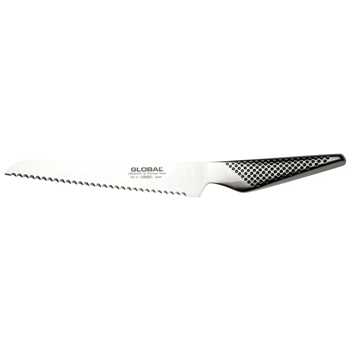 Global Coltello per Bagel e Panini seghettato 16 cm GS-61