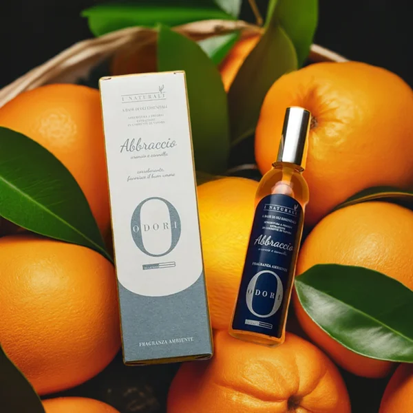 Abbraccio, arancio e cannella profumo naturale 100ml - Blueside Emotional Design