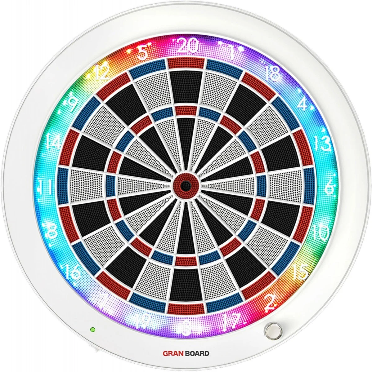 GRAN DARTS Gran Board 3s White Edition bersaglio elettronico smart per freccette