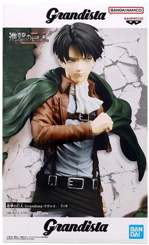 Grandista Figura Levi Attack on Titan serie premio premium con mantello dinamico