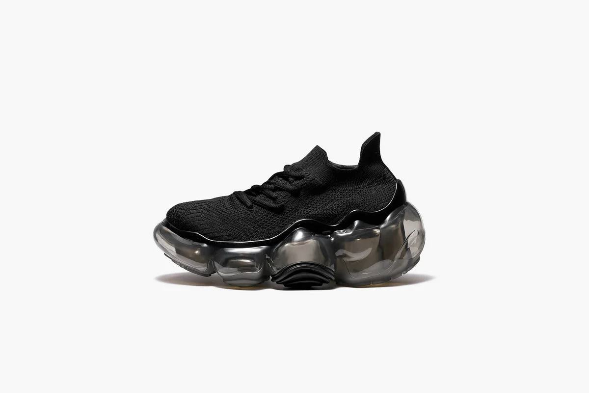 grounds Sneaker platform MOOPIE Black/Black