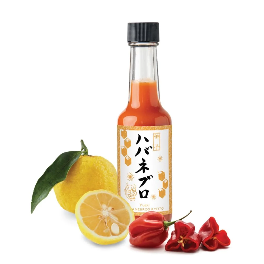 Habanebros salsa piccante Yuzu Habanero fermentata 60ml Kyoto craft chili