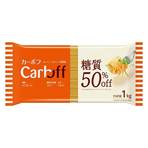 Hagoromo CarbOFF Long Pasta Sugar 50% Cut 1kg